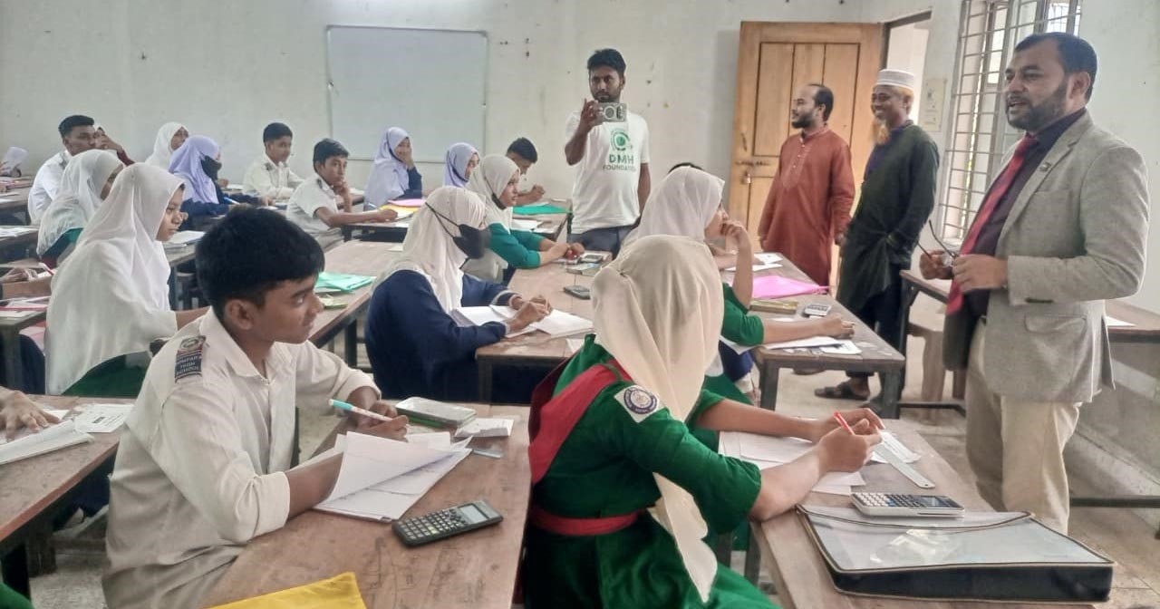 নোয়াখালীতে ডা. মোস্তফা-হাজেরা ফাউন্ডেশনের বৃত্তি পরীক্ষায় অংশ নিল ১১৫০ শিক্ষার্থী