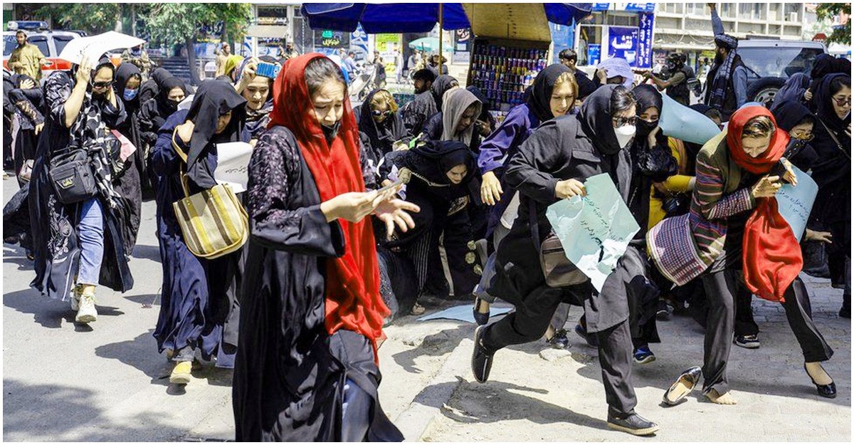 কাবুলে নারীদের বিক্ষোভ ছত্রভঙ্গ