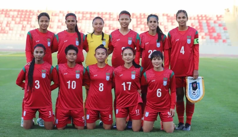 মেয়েদের ফিফা র‍্যাংকিংয়ে ২৪ ধাপ এগোল বাংলাদেশ