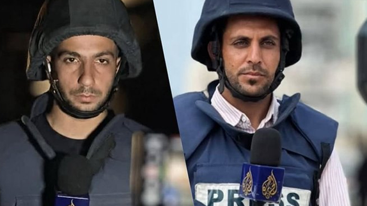 হাজায় ইসরায়েলি হামলায় আল জাজিরার ৫ সাংবাদিক নিহত