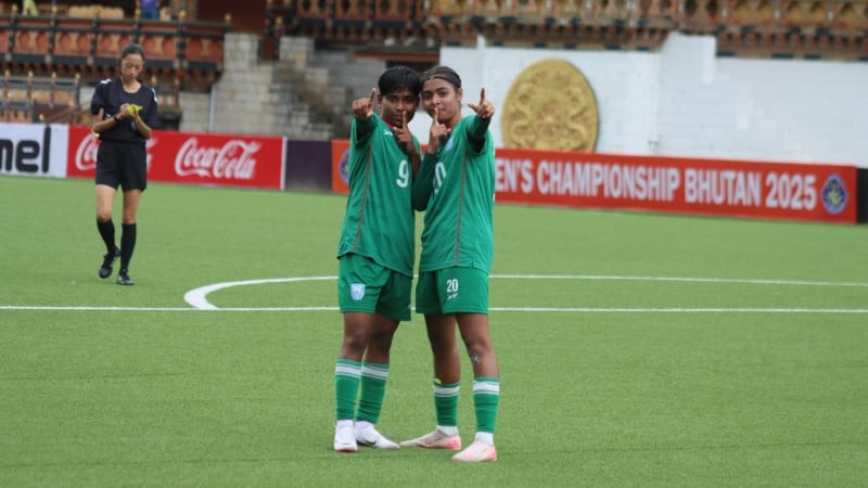 শেষ মুহূর্তের গোলে ভারতকে হারিয়ে রানার্সআপ বাংলাদেশ