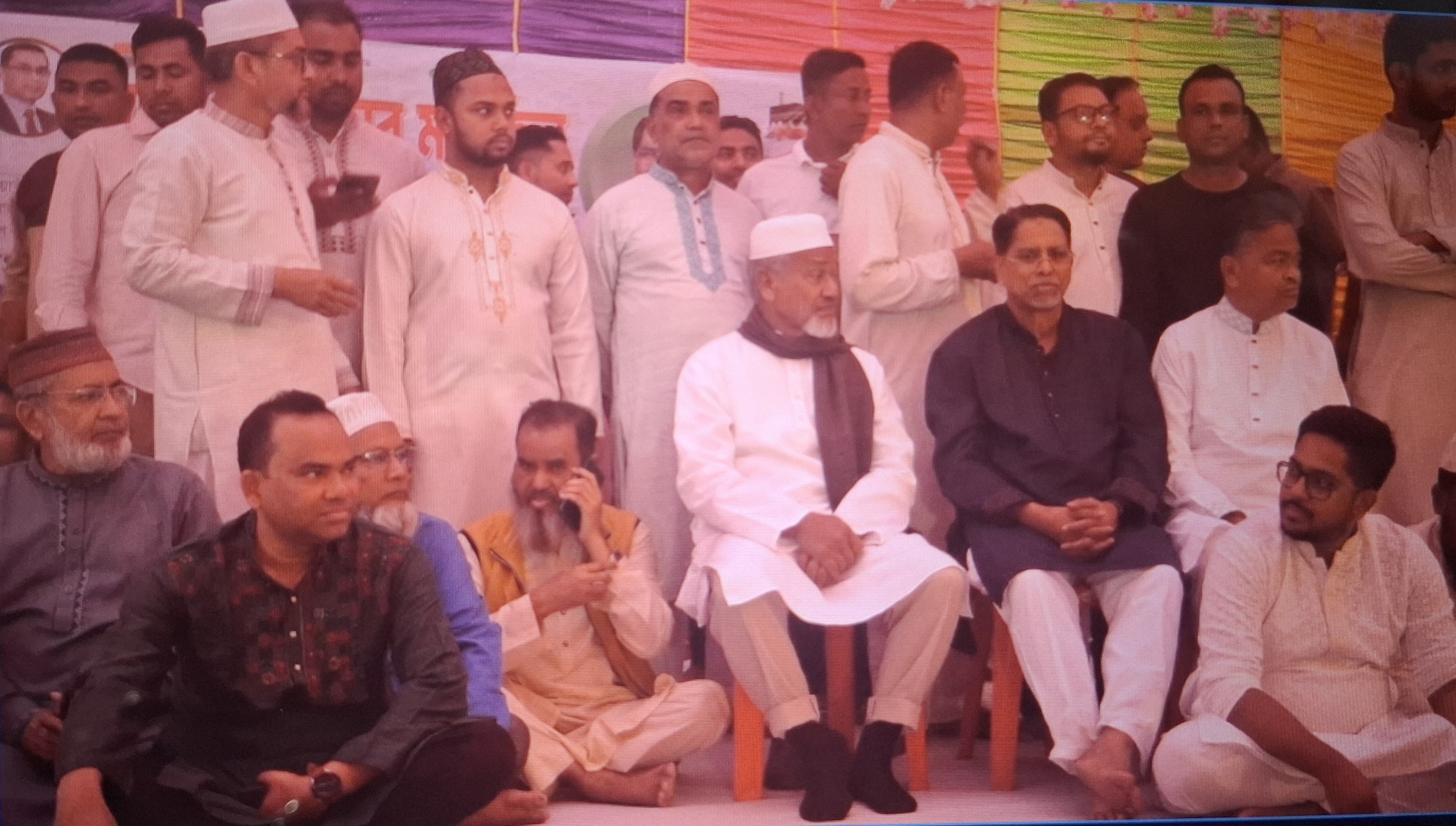 নোয়াখালীতে সাংসদ ফখরুল ইসলামকে উষ্ণ সংবর্ধনা