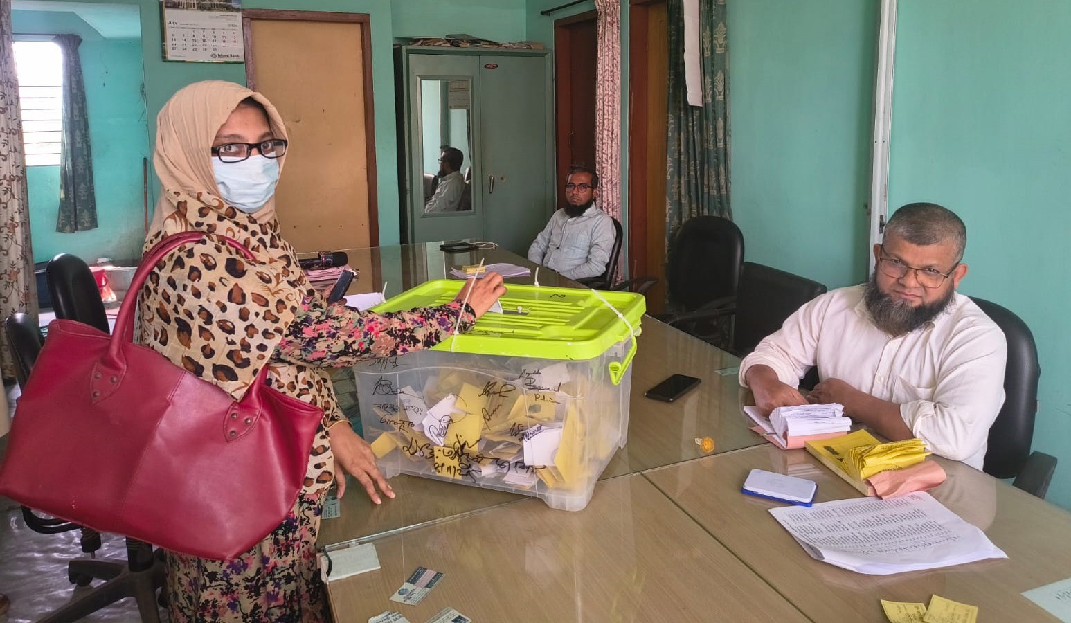 নোয়াখালীতে দ্বীপ কল্যাণ বহুমূখী সমবায় সমিতির নির্বাচন সম্পন্ন