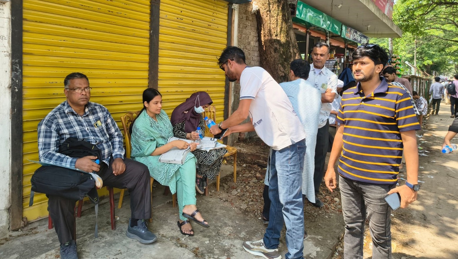 নোবিপ্রবি’র ভর্তি পরীক্ষা সম্পন্ন, গুচ্ছ ভর্তিচ্ছুদের পাশে ছিল ছাত্রদল