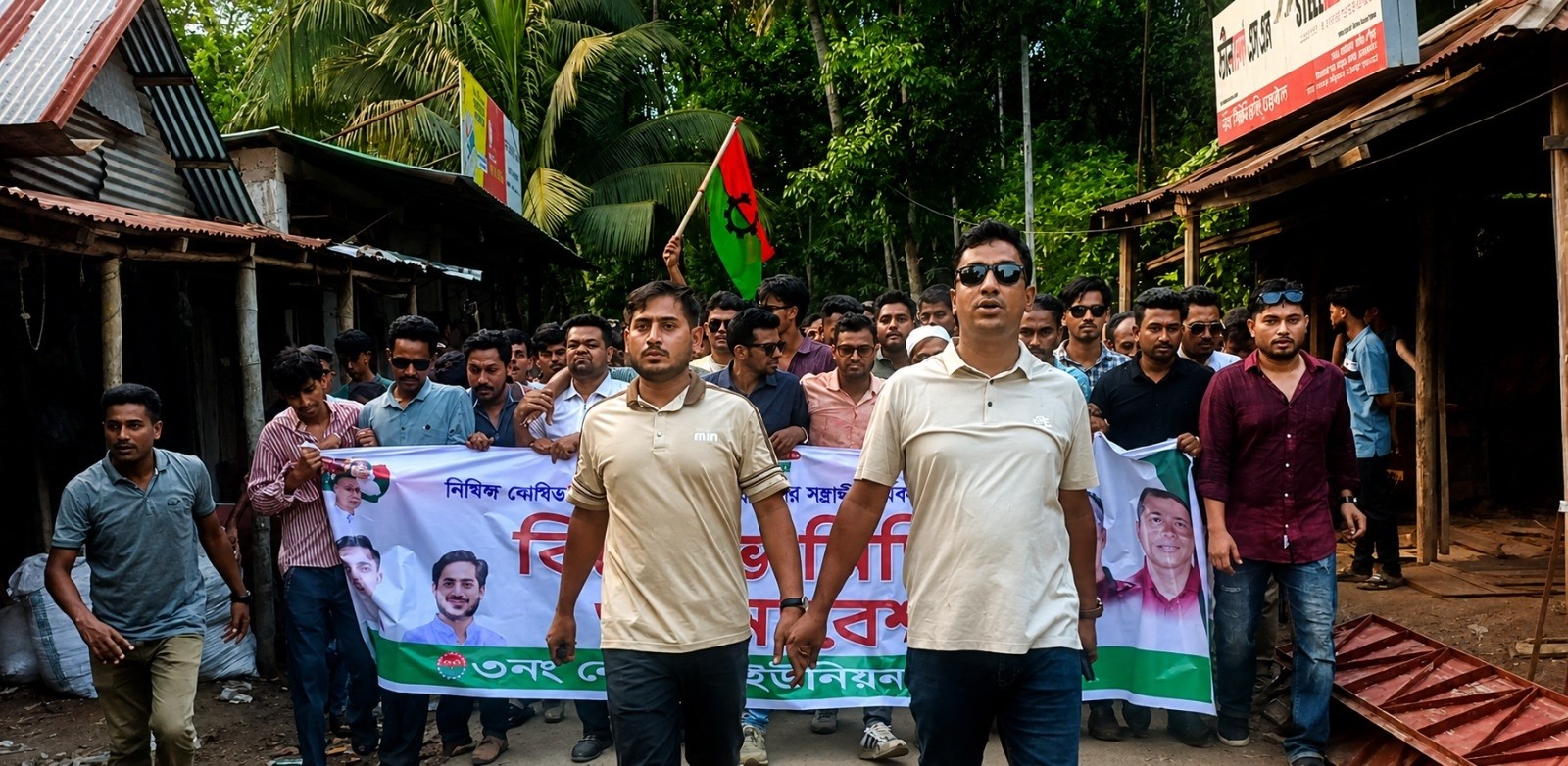 নোয়াখালীতে নিষিদ্ধ ঘোষিত ছাত্রলীগ ঠেকাতে মাঠে নেমেছে ছাত্রদল