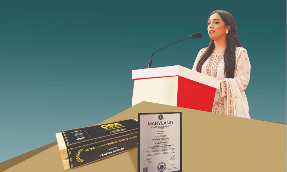 ‘ক্লাস্টার অব অ্যাচিভার্স অ্যাওয়ার্ড-২০২৬’ পেলেন ইয়াশা সোবহান